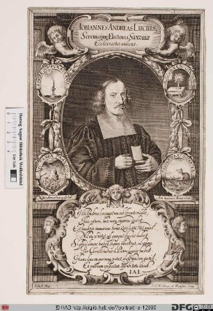 Bildnis Johann Andreas Lucius (eig. Lutze)