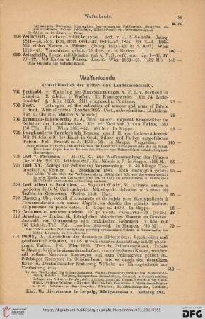Waffenkunde (Nr. 701 - 750)