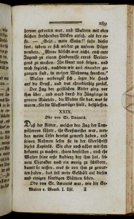 XXIX. Odo von St. Amantis.