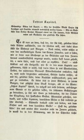 Letztes Kapitel