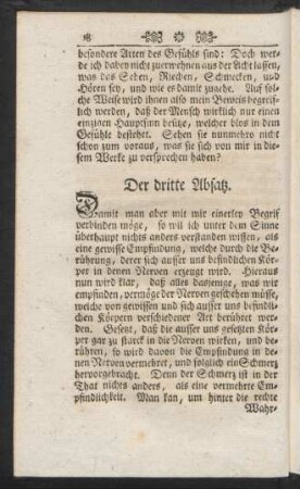 Der dritte Absatz