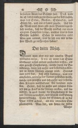 Der dritte Absatz