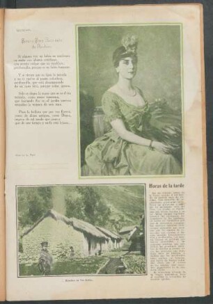 Señora Sara Escalante de Newbery - Óleo de L. Boni : Madrigal
