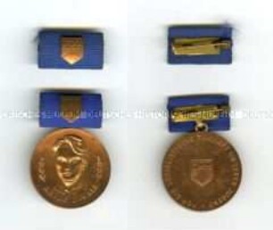 Artur-Becker-Medaille in Bronze, mit Interimsspange