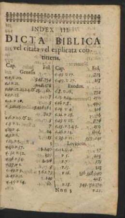 Index III. Dicta Biblica