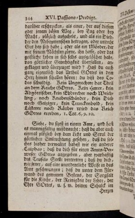 344-350, Siehe, du sizest in einem Amt, ...