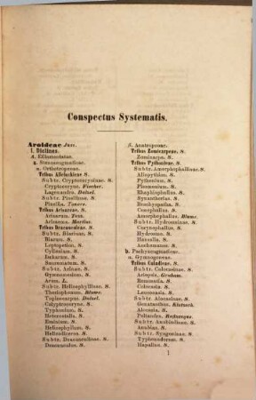 Prodromus Systematis Aroidearum
