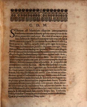 Volumen V. Dissertationum iuridicarum Francofurtensium de selectis utriusque iuris materiis : cum rerum praecipuarum indice locupleto