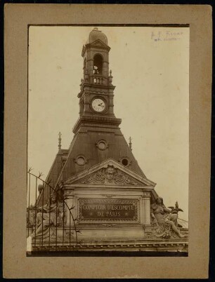 Comptoir national d’escompte de Paris (CNEP), Paris: Dachzone, Turm