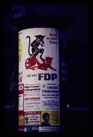 Wahlplakat FDP 18.2.67.