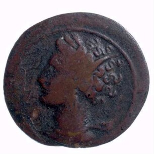 Münze, ca. 350 - 1. Hälfte 3. Jahrhundert v. Chr.