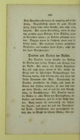 Druiden und Barden der Gallier
