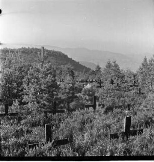 Deutscher Kriegerfriedhof Bärenstall, Vogesen. Sommer 1941