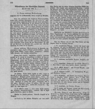 Abhandlungen der schwedischen Academie für das Jahr 1838