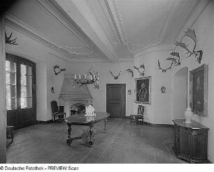 Berlin-Grunewald. Jagdschloß, Innenraum