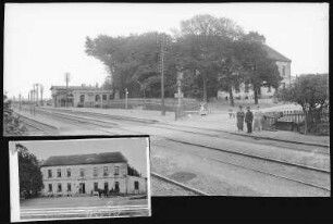 Priestewitz. Bahnhof