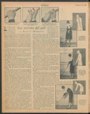 Los secretos del golf