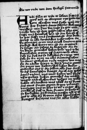 Marquard von Lindau: Eucharistietraktat