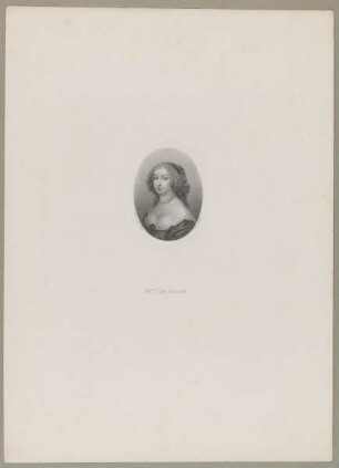 Bildnis der Mademoiselle de Valois