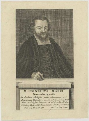Bildnis des Cornelivs Marci
