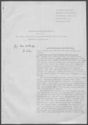 Trichtingen mit Böhringen (Dietingen), Harthausen (Epfendorf), Irslingen u.a.: Pfarrbericht 1937
