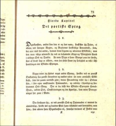 Fierde Kapitel. Det poetiske Sprog.