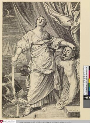 [Judith mit dem Haupt des Holofernes]