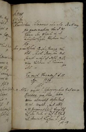 Ex auct. Bremens. d. 15. Apr. 1749.