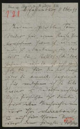 Brief an Toni Petersen : 11.10.1893