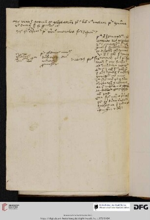 Kurze theologische Notate