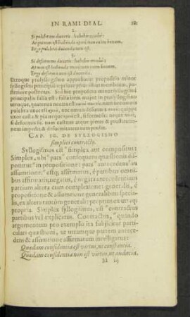 Cap. 10. De Syllogismo simplici contracto.