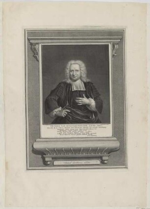 Bildnis des Petrus van Musschenbroek