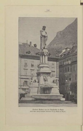 Denkmal Walters von der Vogelweide in Bozen