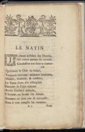 Le Matin