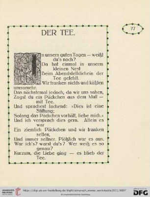 Der Tee