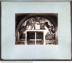 Rome peinture decorativeStanza di Eliodoro, Wandbild des Raffael mit der Messe von Bolsena - Rotes Album II (vorwiegend Cappella Sistina, Farnesina)