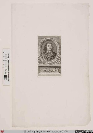 Bildnis Johann Felix von Weltz, Frhr. zu Eberstein u. Spiegelfeld
