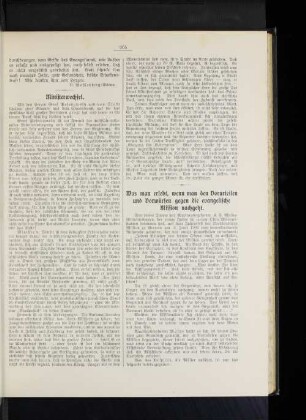 Was man erlebt, wenn man den Vorurteilen und Vorwürfen gegen die evangelische Mission nachgeht