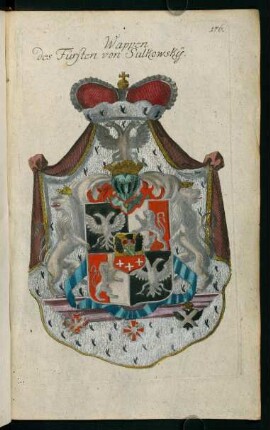 176, Wappen des Fürsten von Sulkowsky