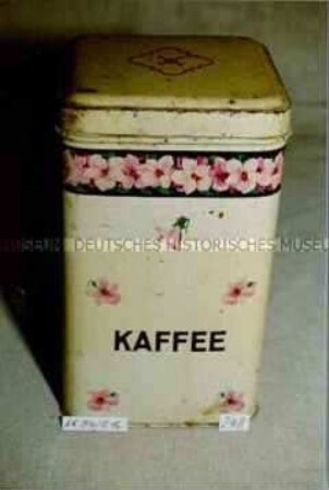 Blechdose für "KAFFEE"