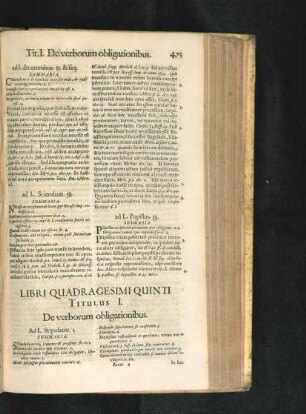 Libri Quadragesimi Quinti.