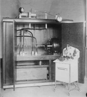 Gleichrichter für den Sanitas-Hartstrahlapparat : Technikgeschichte | Physik | Elektrizität | Röntgenstrahlen