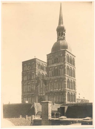 Nikolaikirche, Stralsund: Ansicht von Südwesten