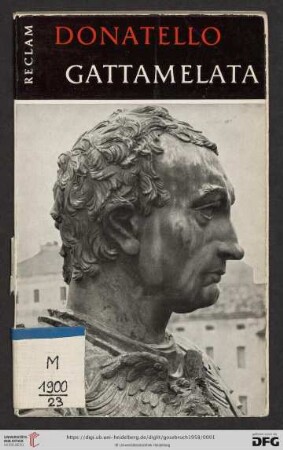 Band 29: Werkmonographien zur bildenden Kunst in Reclams Universal-Bibliothek: Donatello: Das Reiterdenkmal des Gattamelata : Einführung