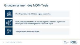 Customer Development 2 - Innovation und Entrepreneurship Micro Degree