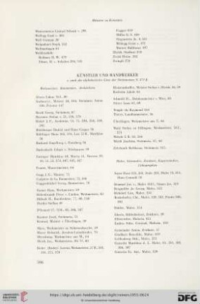 Künstler und Handwerker