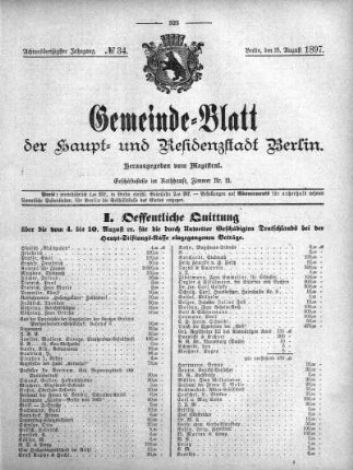 1897,34: No. 34, 15. August 1897