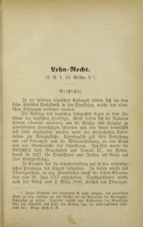 Lehn-Recht.