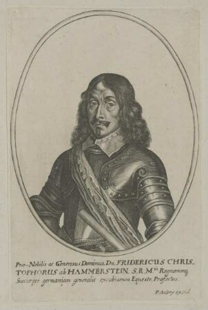 Bildnis des Fridericus Christophorus ab Hammerstein