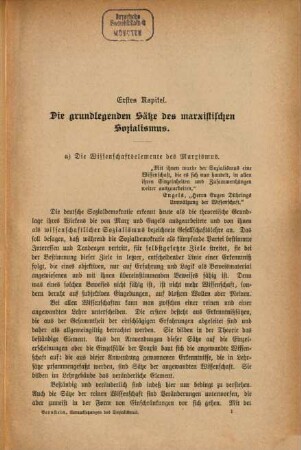 Die Voraussetzungen des Sozialismus und die Aufgaben der Sozialdemokratie